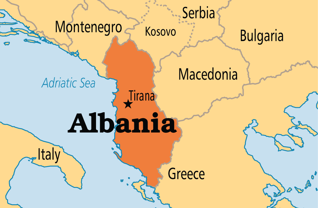 Albania - Map
