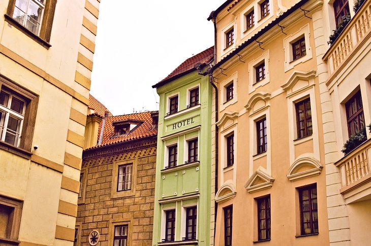 Un hotel de Praga