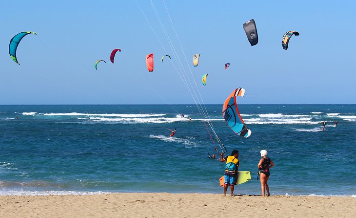 Clases de kitesurf en Kite Beach