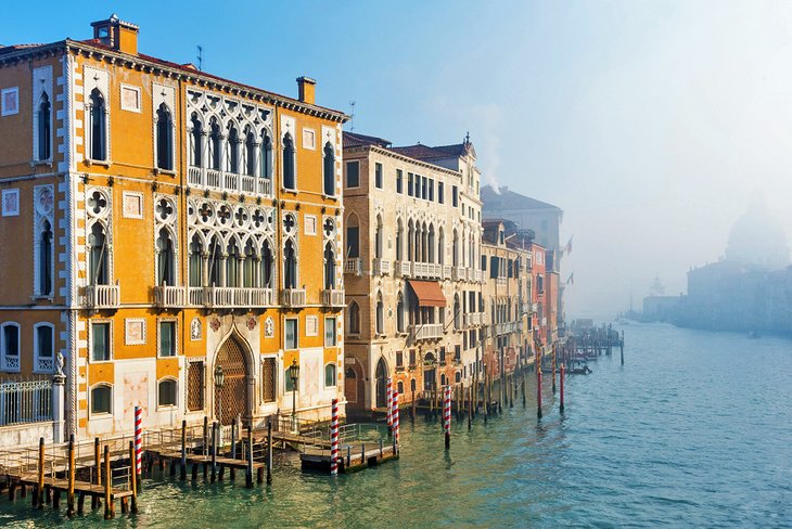 Gran Canal de Venecia en un día de invierno