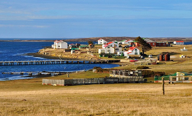 Pueblo en East Falkland