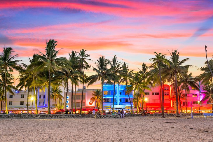 Ocean Drive en Miami Beach