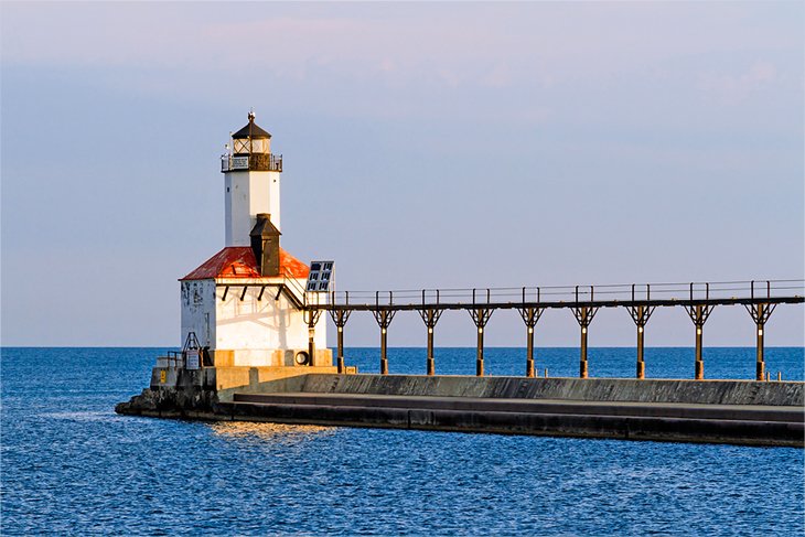 Faro de la ciudad de Michigan