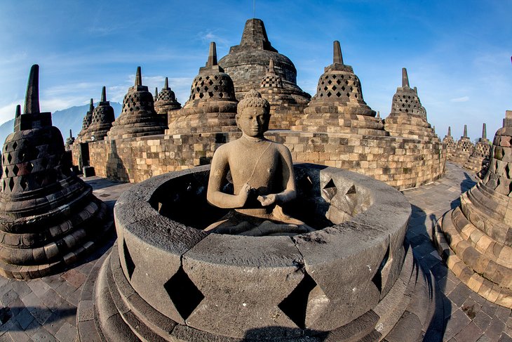 Borobudur al amanecer.