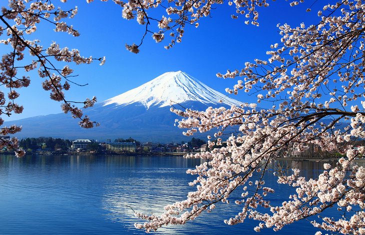 Monte Fuji y lago Kawaguchi
