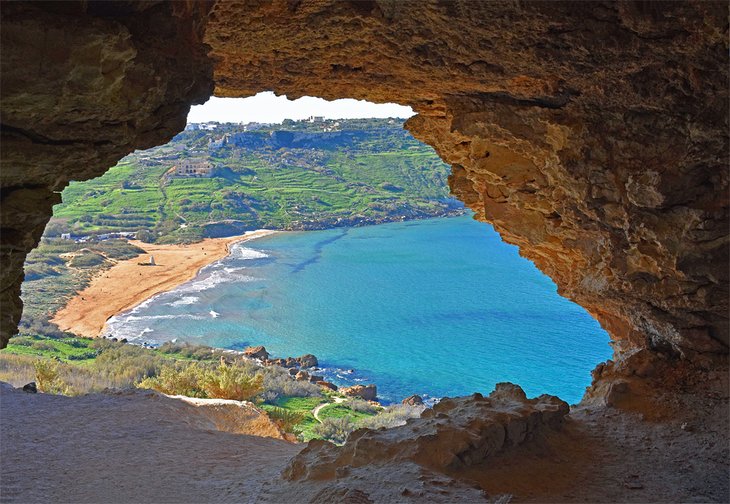 Vista desde la cueva de Ghar Hasan
