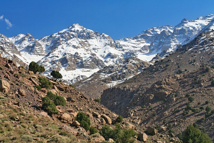 Montaña Jebel Toubkal, Parque Nacional Toubkal