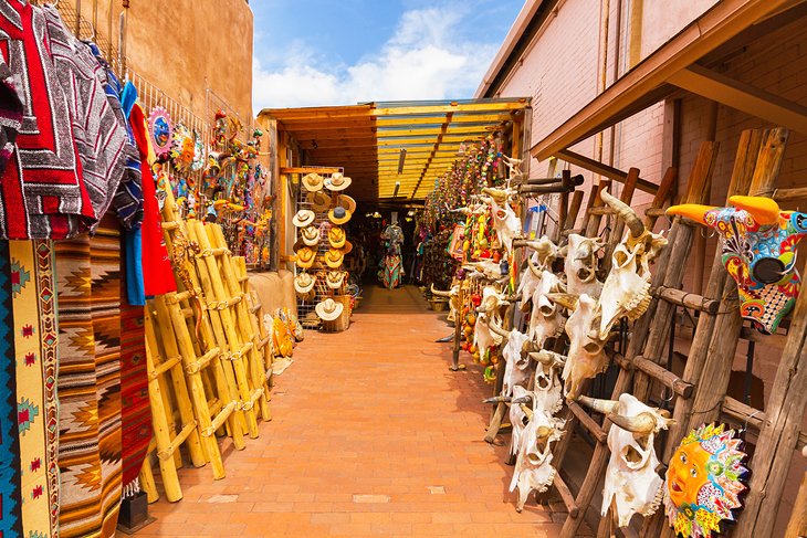 Mercado al aire libre en Santa Fe