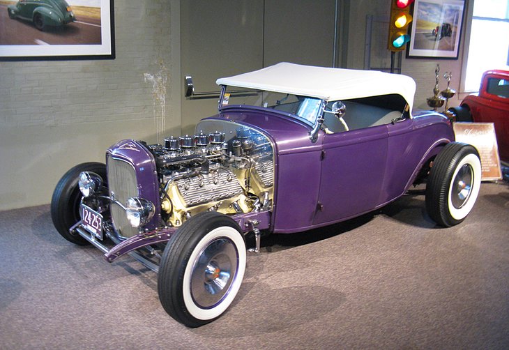 Automóvil en el Museo del Automóvil de Saratoga