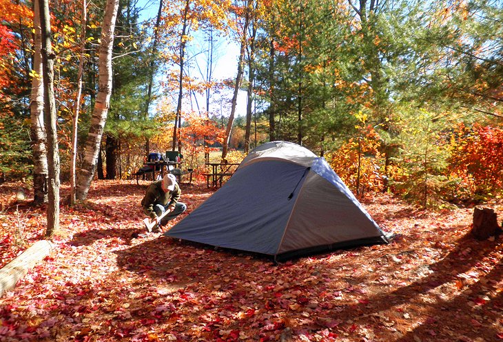 Camping en George Lake, Sección D