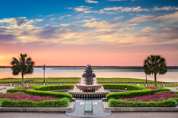 Parque Waterfront en Charleston