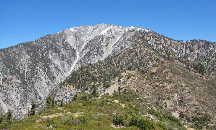 Vista del monte Baldy desde Lookout Mountain