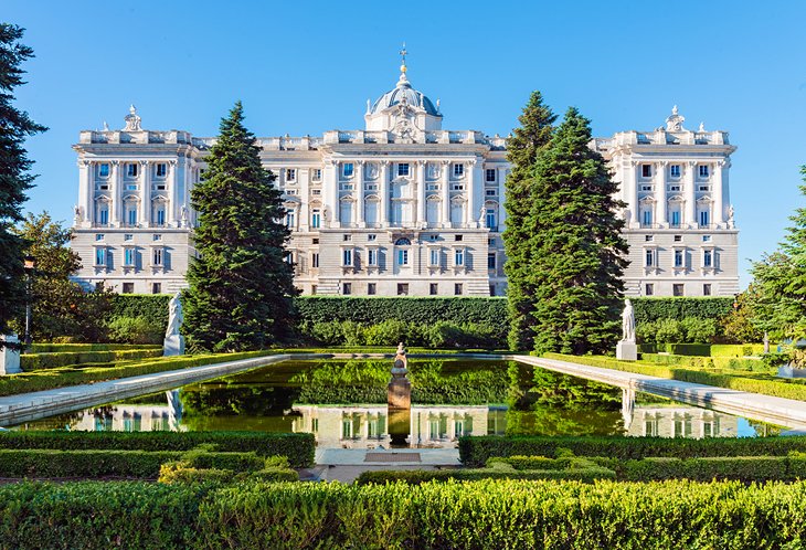 Palacio Real y los Jardines de Sabatini