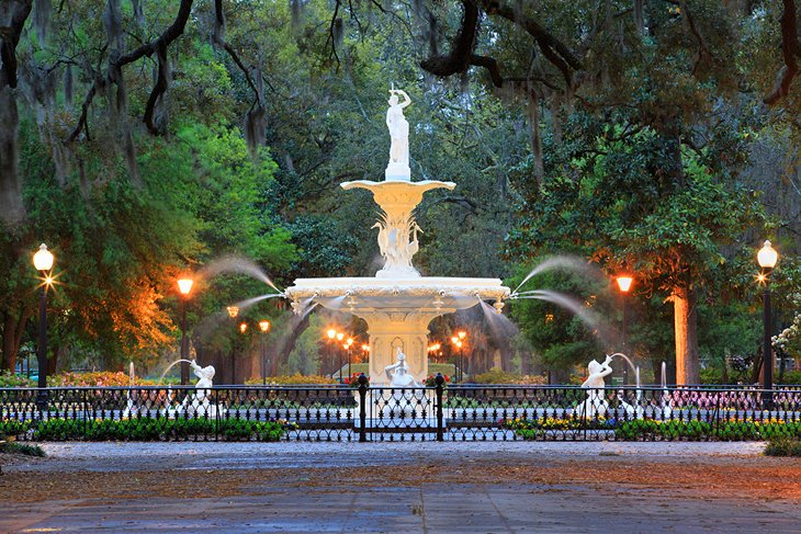 Parque Forsyth, Savannah