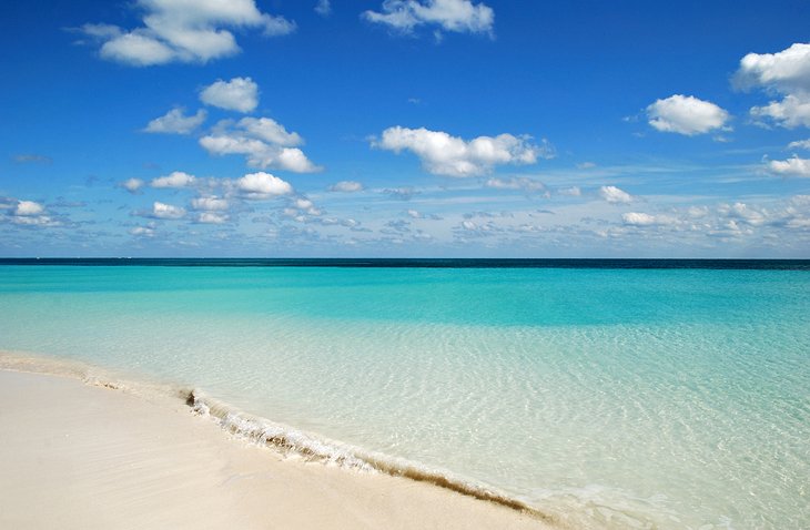 Playa Lucaya en la isla Gran Bahama