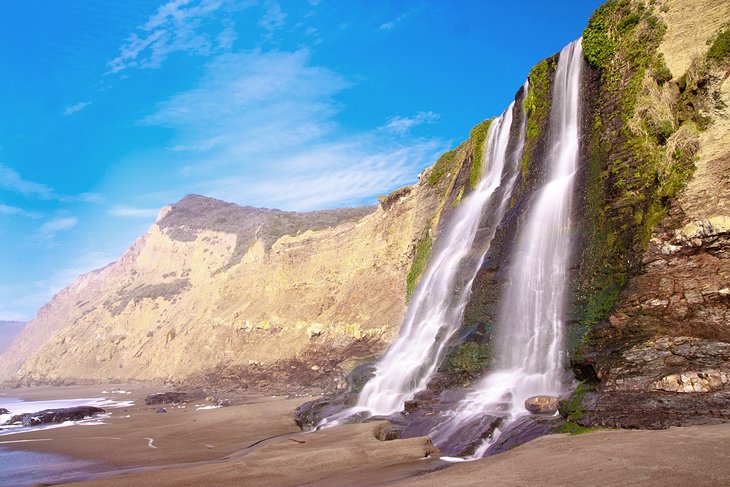 Alamere Falls en Point Reyes National Seashore