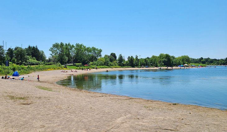 Área de playa de Lakefront Promenade Park