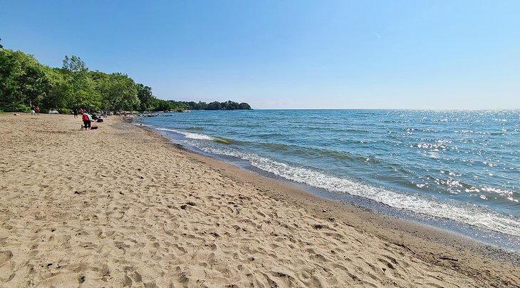 La playa de Richard's Memorial Park