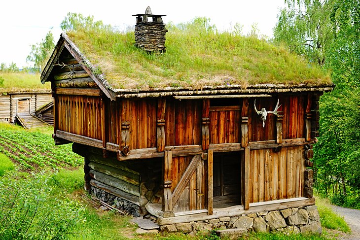 Casa vikinga histórica en Lillehammer