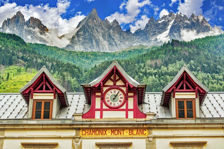 Estación de tren de Chamonix Mont Blanc