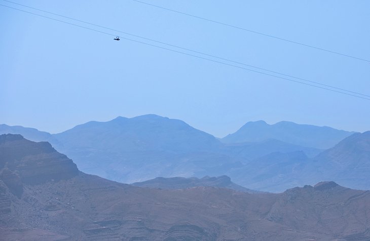 Tirolesa de vuelo Jebel Jais
